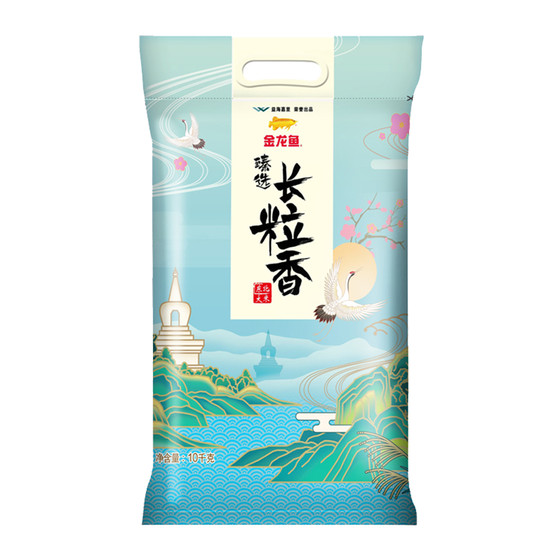 【天猫超市】
金龙鱼臻选长粒香大米10kg(每个ID限购5件)