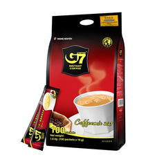 【进口】越南中原G7咖啡三合一原味速溶咖啡100条1600g提神冲调