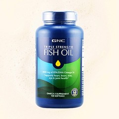 GNC鱼油120粒美国原装进口阿拉斯加