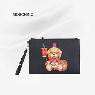 moschino/莫斯奇诺小熊手拿包