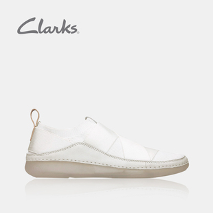 clarks其乐女鞋小白鞋
