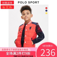Polo sport19新品秋冬男童纯色简约