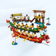 乐高 中国风赛龙舟 80103 LEGO玩具