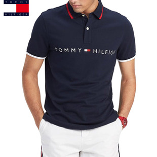 Tommy2020新款休闲时尚纯色短袖Pol