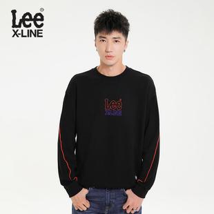 Lee X-LINE2019秋冬新款男黑色棉质