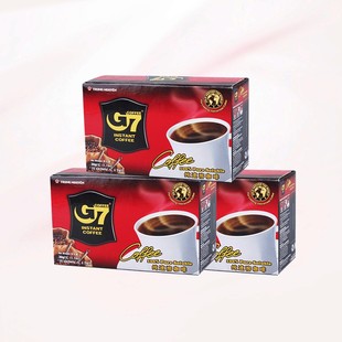 越南原装进口中原G7黑咖啡无糖无奶