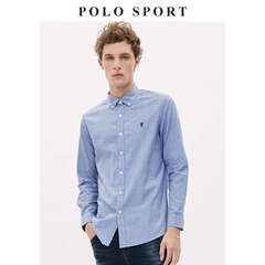 Polosport青年尖领微弹长袖衬衫