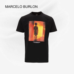 MARCELO BURLON正品印花休闲T恤