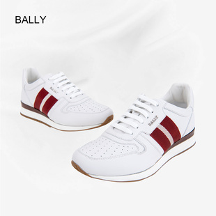 Bally/巴利条纹系带运动男鞋