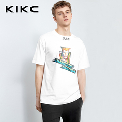 kikc短袖T恤男热卖夏新款白色时尚