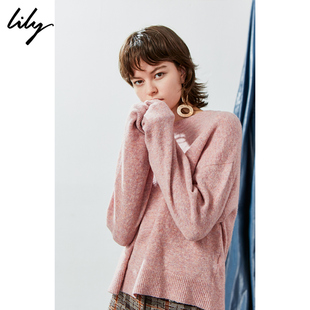 lily毛针织衫