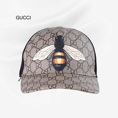 Gucci/古驰休闲蜜蜂鸭舌帽男士