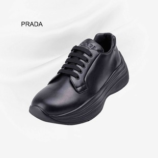 Prada/普拉达系带休闲鞋厚底鞋男鞋