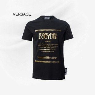 Versace/范思哲印花短袖POLO衫男士