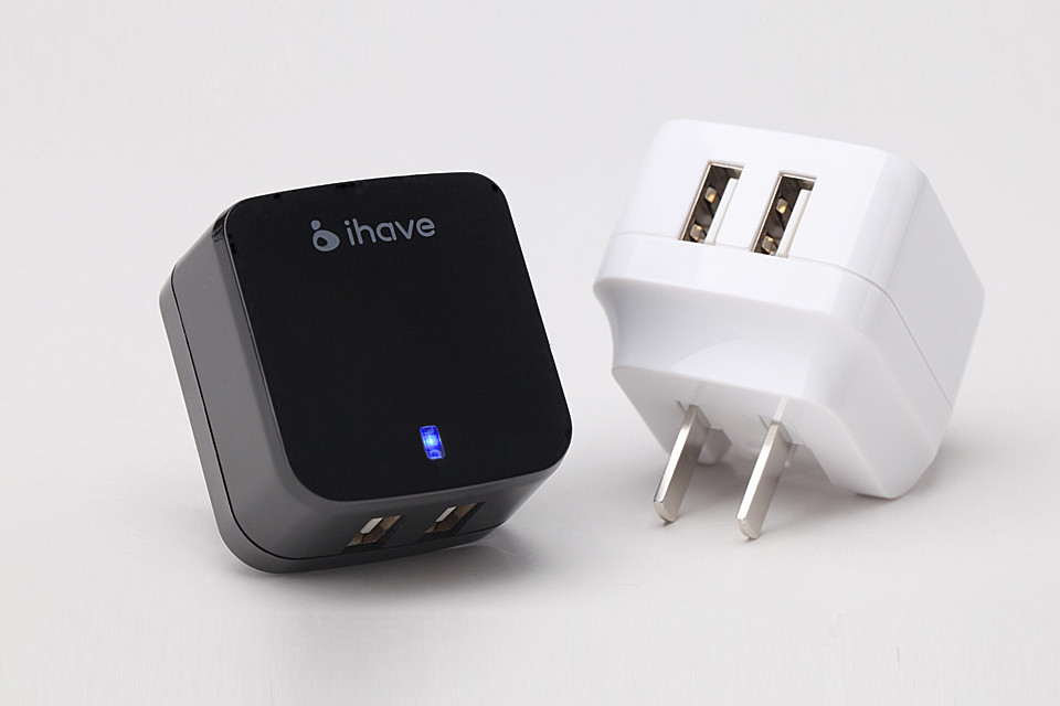[ihave]苹果iphone5/5s 平板手机通用充电器 双口3.4a(每个id限购5件)