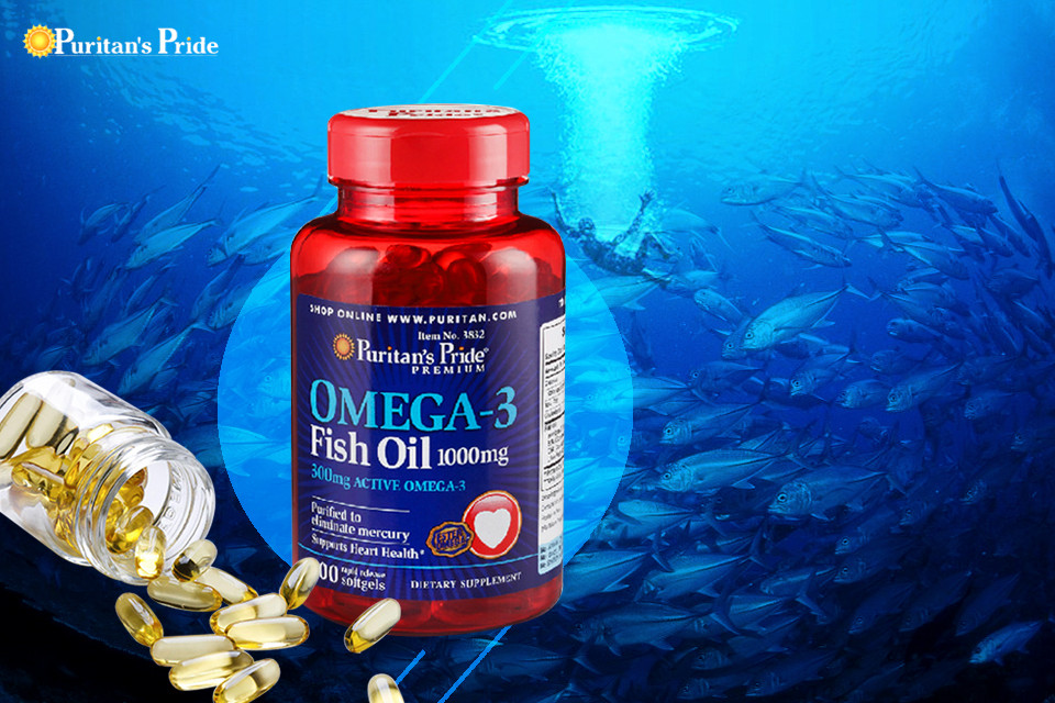 【整点聚】puritans pride/普丽普莱深海鱼油软胶囊100(每个id限购5