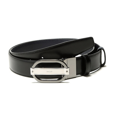 1折 bally 巴利 男士皮质双面板扣式皮