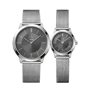 calvin klein卡尔文克雷恩minimal系列石英ck情侣手表