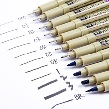 Authentic Japanese cherry blossom needle pen waterproof cartoon pen design sketch pen hand drawing
