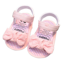 2020夏季女宝宝鞋0-1岁婴儿凉鞋软布底防滑透气可爱