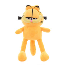 Garfield cat doll cute coffee cat plush toy large press bed doll doll