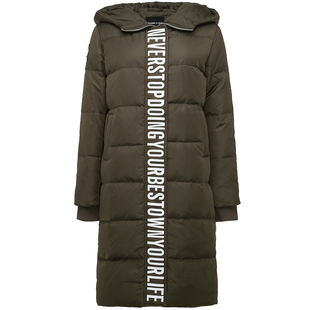 kama卡玛 字母印花连帽上衣服外套