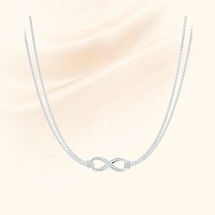 tiffany/蒂芙尼8字蝴蝶结项链