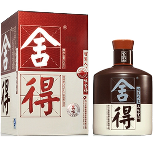 品味舍得38度500ml浓香型白酒单瓶