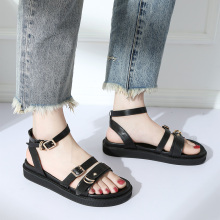 Fairyland sandals for women in 2020 summer new net red evening flat bottom super hot fashion