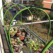 阳台植物遮阳花架小尺寸养花攀爬支柱夏季多肉防虫防