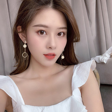 European and American Hoop Earrings female temperament Korean personality 2019 New Fashion Earrings Fashion exaggeration