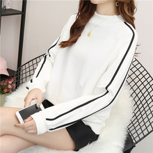 Spring and autumn women's 2020 new long sleeve yuansuo lazy style Korean version loose student super hot sweater