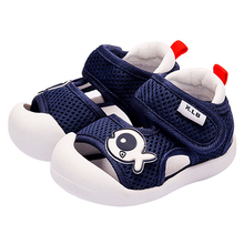 Xiaoliubao spring and summer baby sandals 0-1-2 years old walking shoes non slip soft soled baby shoes