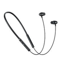 Lenovo wireless Bluetooth headset with two ear earplug and neck hanging sports running super long