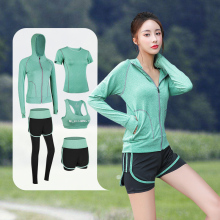 Women's running loose speed dry clothes professional fitness autumn and winter