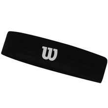 Wilson sports headband, women's sweat absorbing headband, sweat stopping headband, male basketball guide, sweat band running