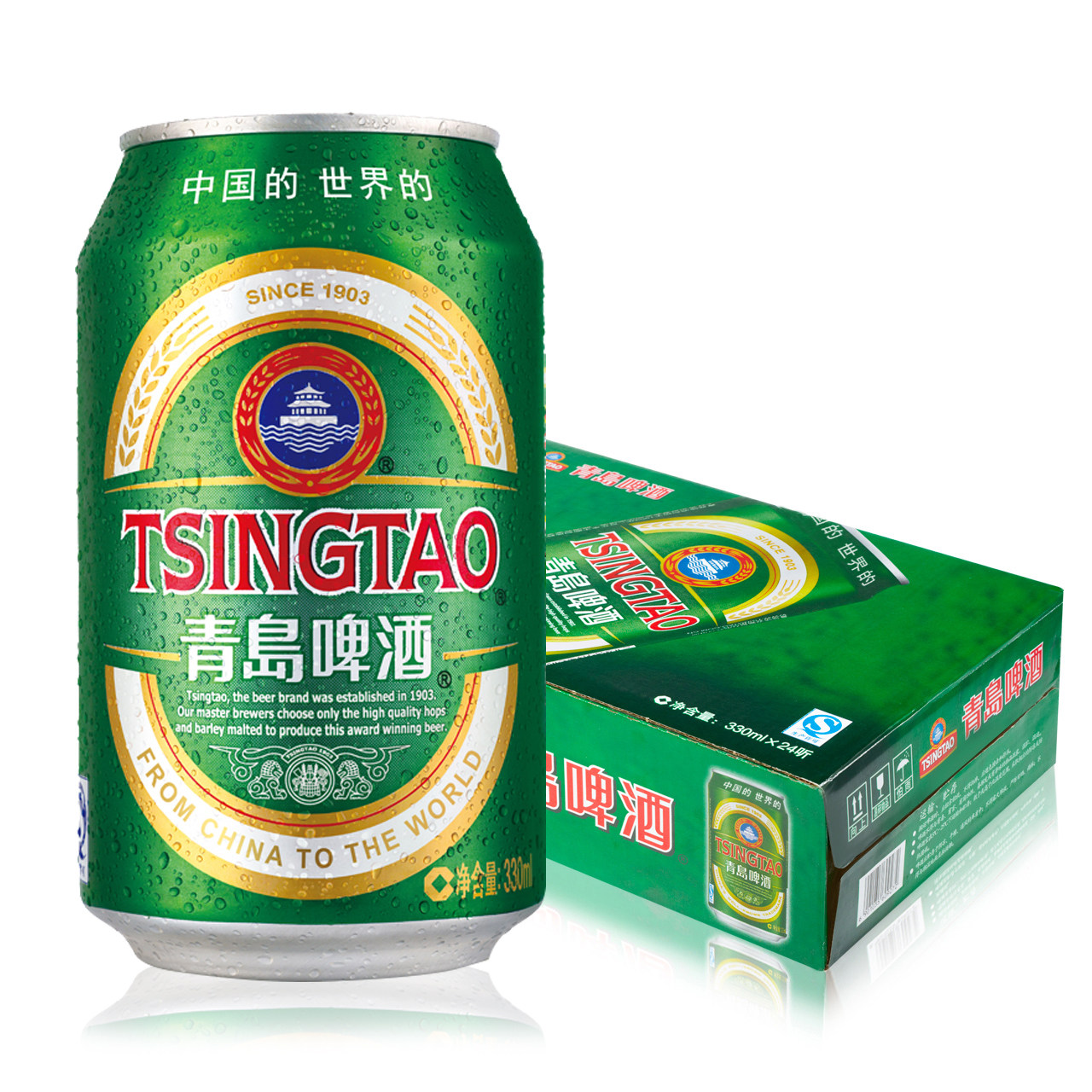 青岛啤酒经典24听