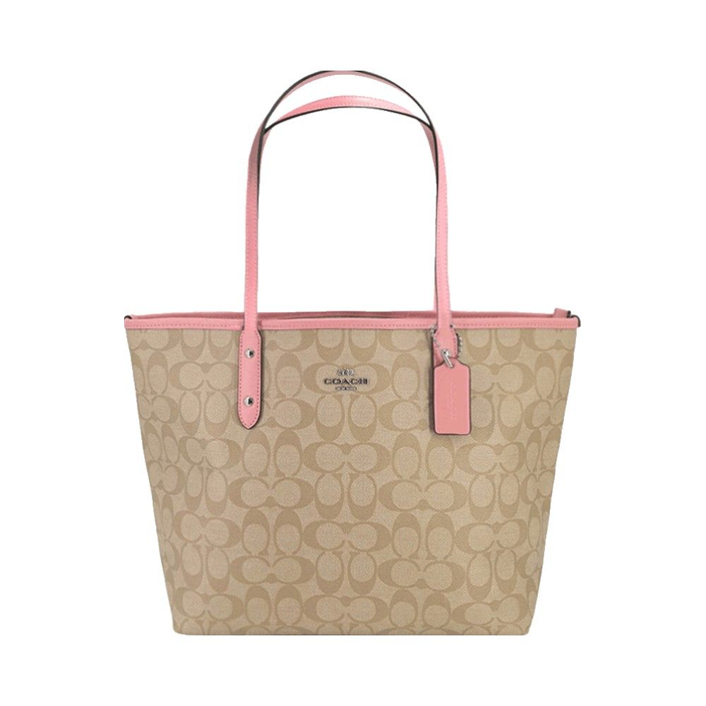 【直营】coach 蔻驰 女士pvc印花手提肩背托特包f58292