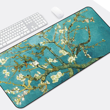 Game large mouse pad with Chinese style, thick and lovely Lanting Pavilion preface inspirational notebook