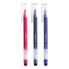 Morninglight large capacity neutral pen students use simple all needle red pen 0.5 black ins cold