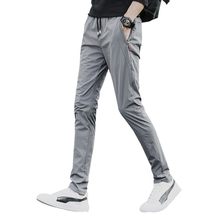 Two pack! Korean version casual slim fit straight tube thin spring and summer men's pants
