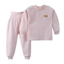 Baby cotton underwear suit high waist belly pants pajamas