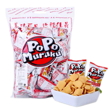 马来西亚零食popo鱼味豆饼50包