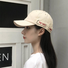 Korean version of yuansumei girl warrior retro moon sports baseball cap casual duck tongue hat