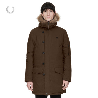fred perry男装羽绒服冬季新款连帽