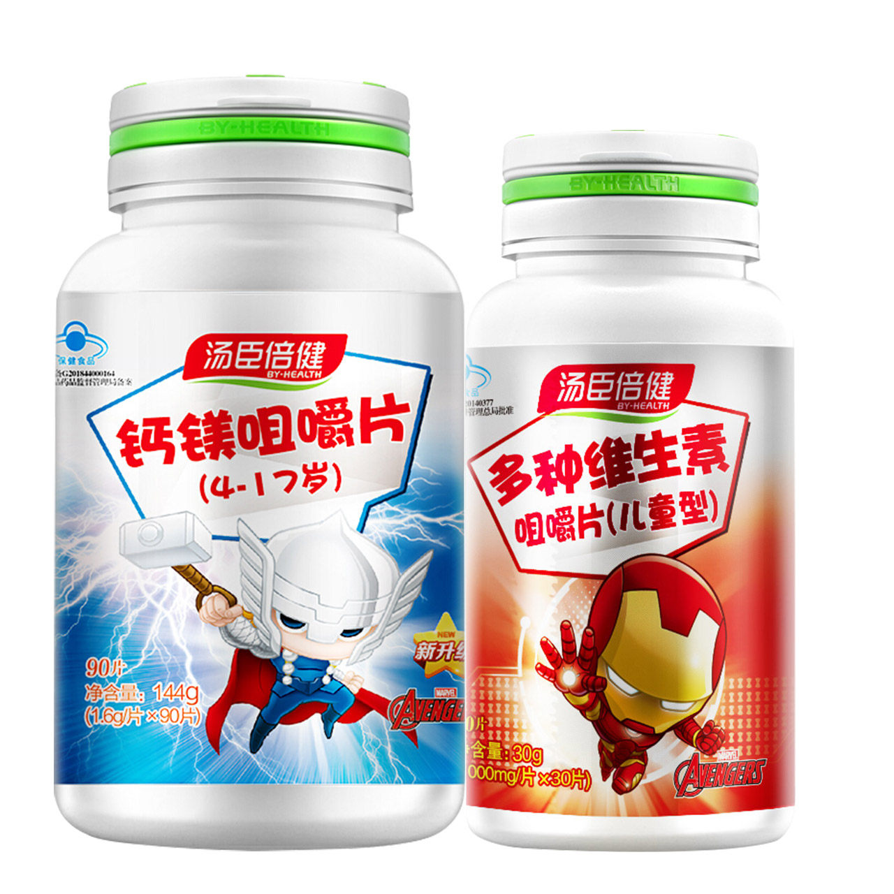 汤臣倍健儿童及青少年钙镁咀嚼片90