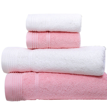 洁丽雅纯棉1浴巾+2毛巾三件套成人柔软吸水浴巾套装