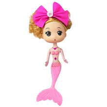 富华达芭比美人鱼公主迷糊娃娃蛋糕烘焙模具模型玩具
